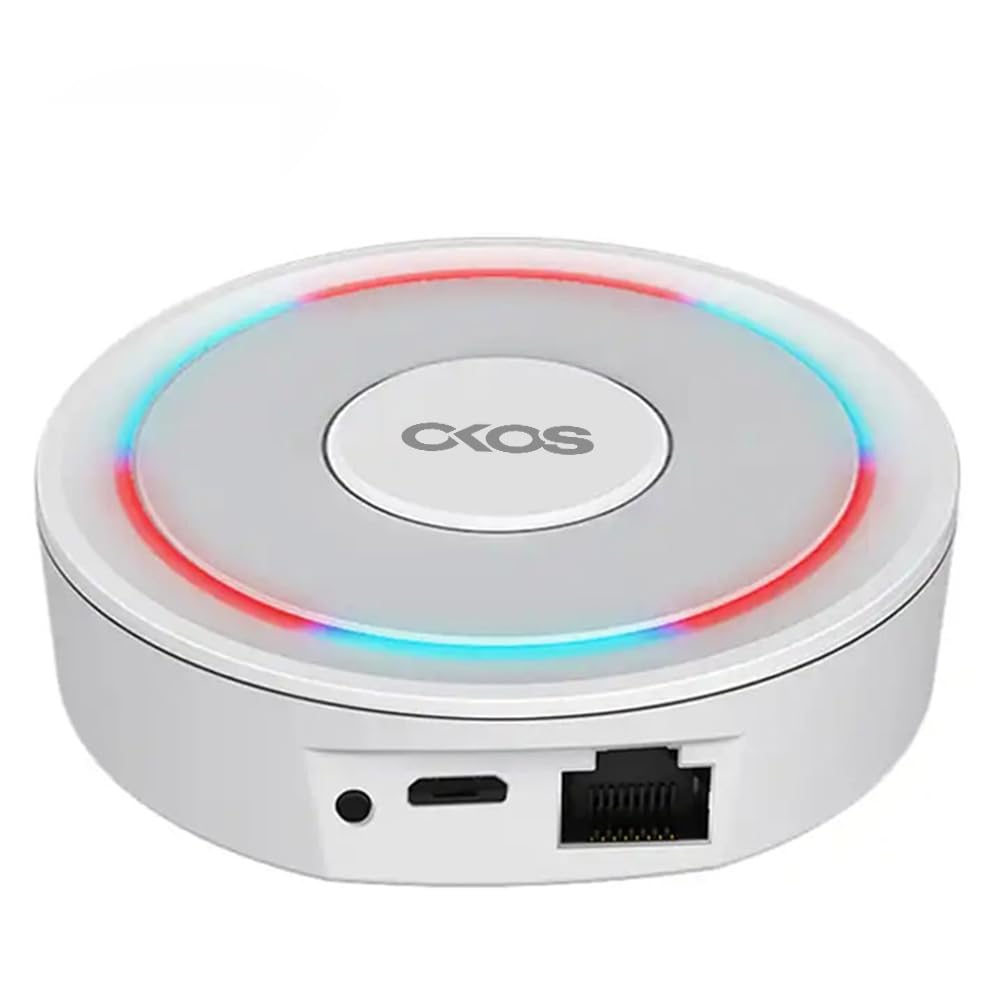 "OKOS Smart LAN Gateway | Zigbee & WiFi Smart Home Hub | Local Control, No Cloud Required | Compatible with Alexa & Google Home | Secure & Fast Smart Bridge for Home Automation"-picture-23