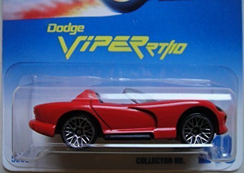 Hot Wheels Red Dodge Viper RT/10 #210 miniatura 2