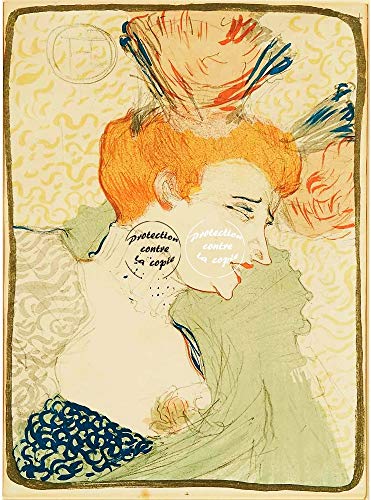 Herbé ™ Toulouse Lautrec Cabaret Rf3- Poster/Reproduction HQ 50x70cm d'une Affiche Vintage/Ancienne