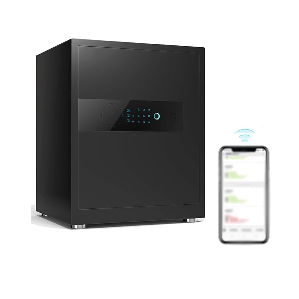 Amazon.co.jp: スマートWiFi金庫、隠しベッドサイドテーブル金庫