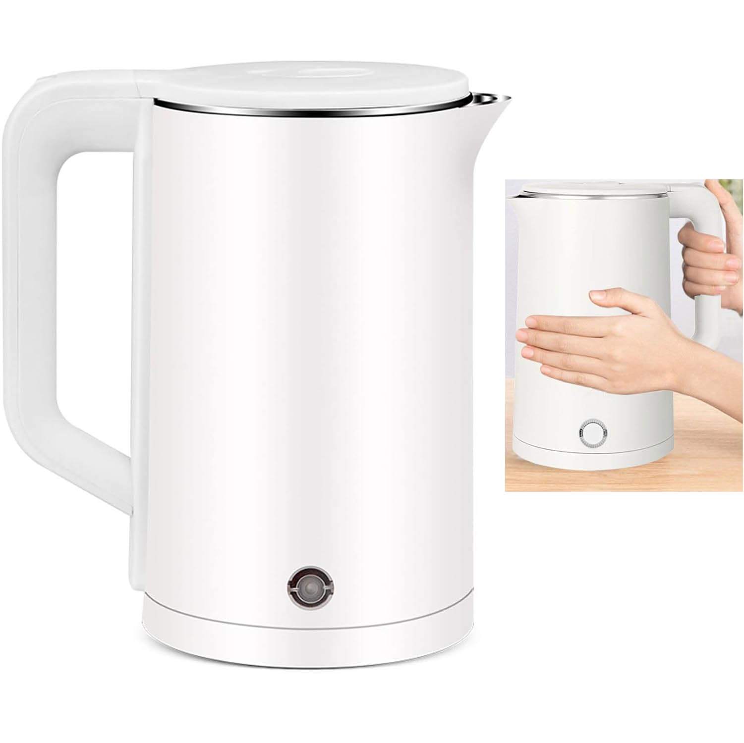 ZORZA Electric Tea Kettle Stainless Steel 3L Electric Tea Kettle BPA Free Hot Water Boiler Fast Heating, Automatic Shutoff of Boiling Water