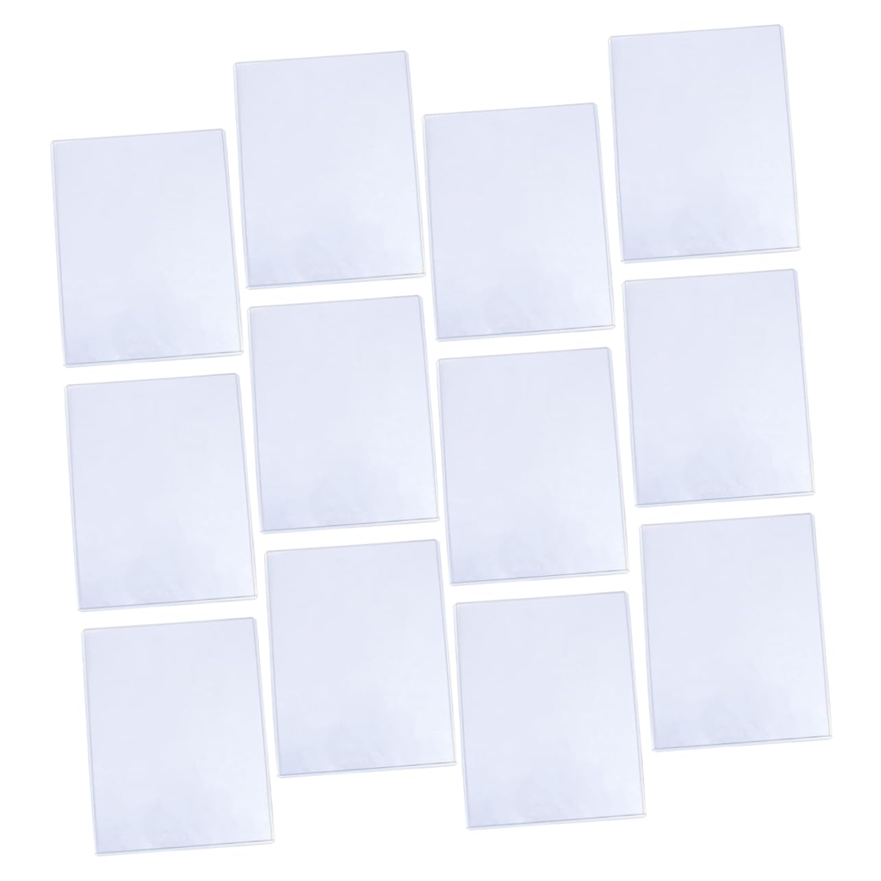 HOODANCOS 12pcs Photo Sleeves for Trading Cards and Tear-Resistant Protectors for Storage and Display Fits Standard Photos