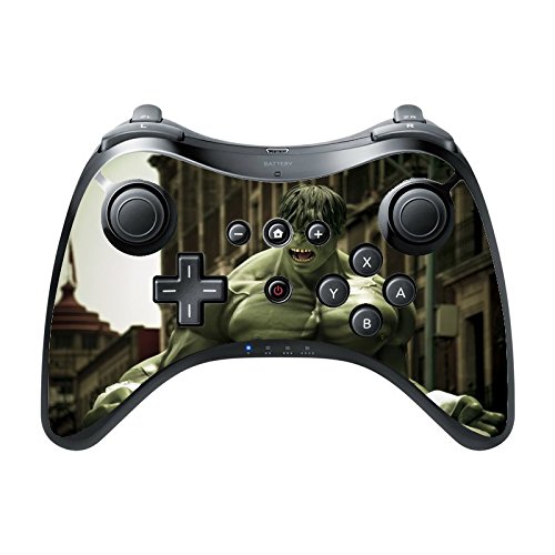 Comic Book Hero Vinyl Decal Sticker Skin by Compass Litho for Wii U Pro Controller
