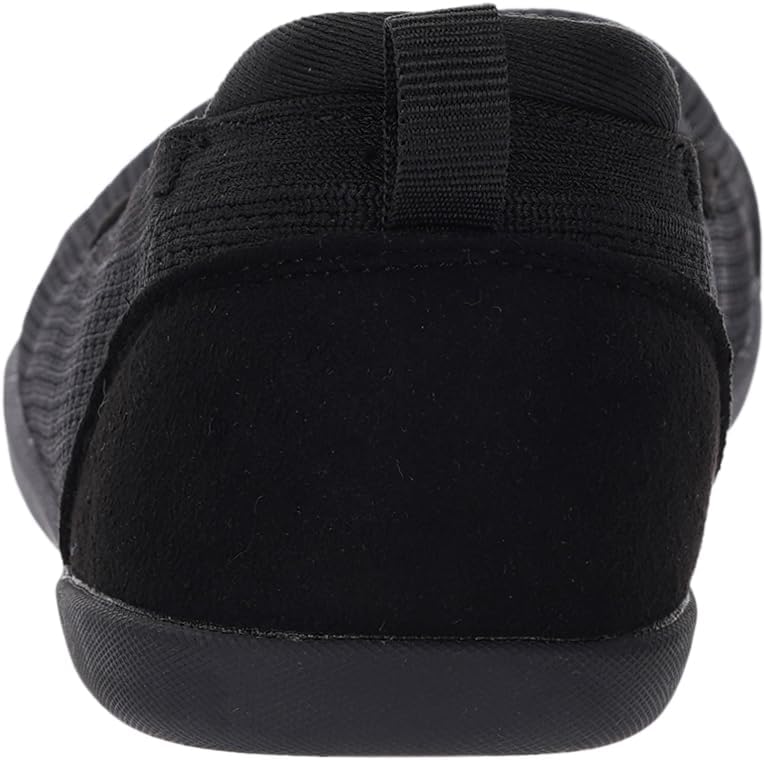 WHITIN Women's Round Toe Slip On Penny Loafers | Wide Width Barefoot Flats with Breathable Knit - Image 3