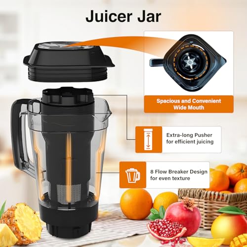 Image of V-Guard Precia NX Juicer Mixer Grinder 750 W (New Launch) | 3-Year Motor Coverage | 4 Versatile Jars | Juicer, Large, Medium & Small | Compact ABS Body | SS Rust-Resistant Blades