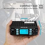 Retevis MB1 AM/FM CB Radio, 40 CH CB Mobile Radio with 45 Inch CB Antenna, Instant Channel 9/19, 7-Color Screen, Auto-Scan, Trucker Essentials - Image 3