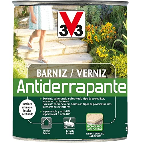 V33 Barniz Antiderrapante Incoloro Satinado 2,5L