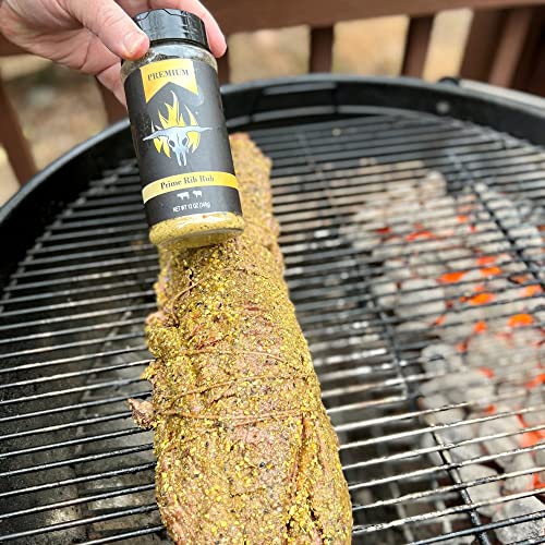 Image of Gourmet Prime Rib Seasoning | Prime Rib Rub for Prime Rib Roasts, Briskets, Steaks, Burgers and Beef | Runnin' Wild Foods, 6.8 ounces