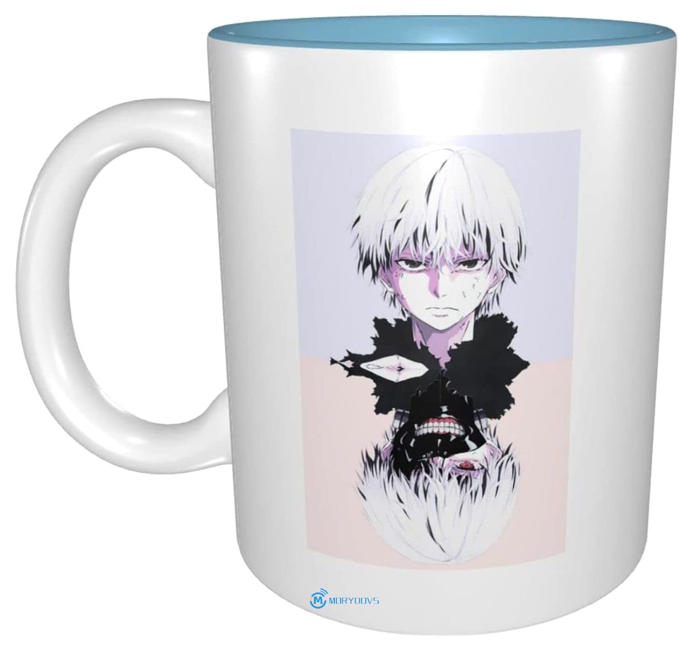 Amazon Co Jp 東京喰種 カネキ 金木研 マグカップ デカマグ コーヒーカップ プレゼント おしゃれ 陶器 大きいマグカップ 330ml 食器 耐熱 耐冷 磁器 食洗機対応 ｍｏｒｙｄｏｖｓ ホーム キッチン