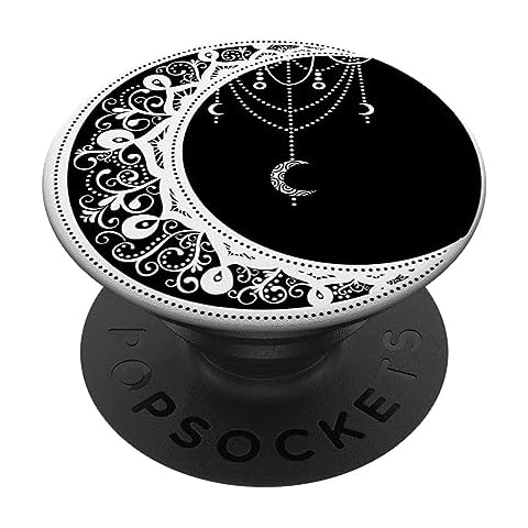 PopSockets Moon Design Phone Grip Cover