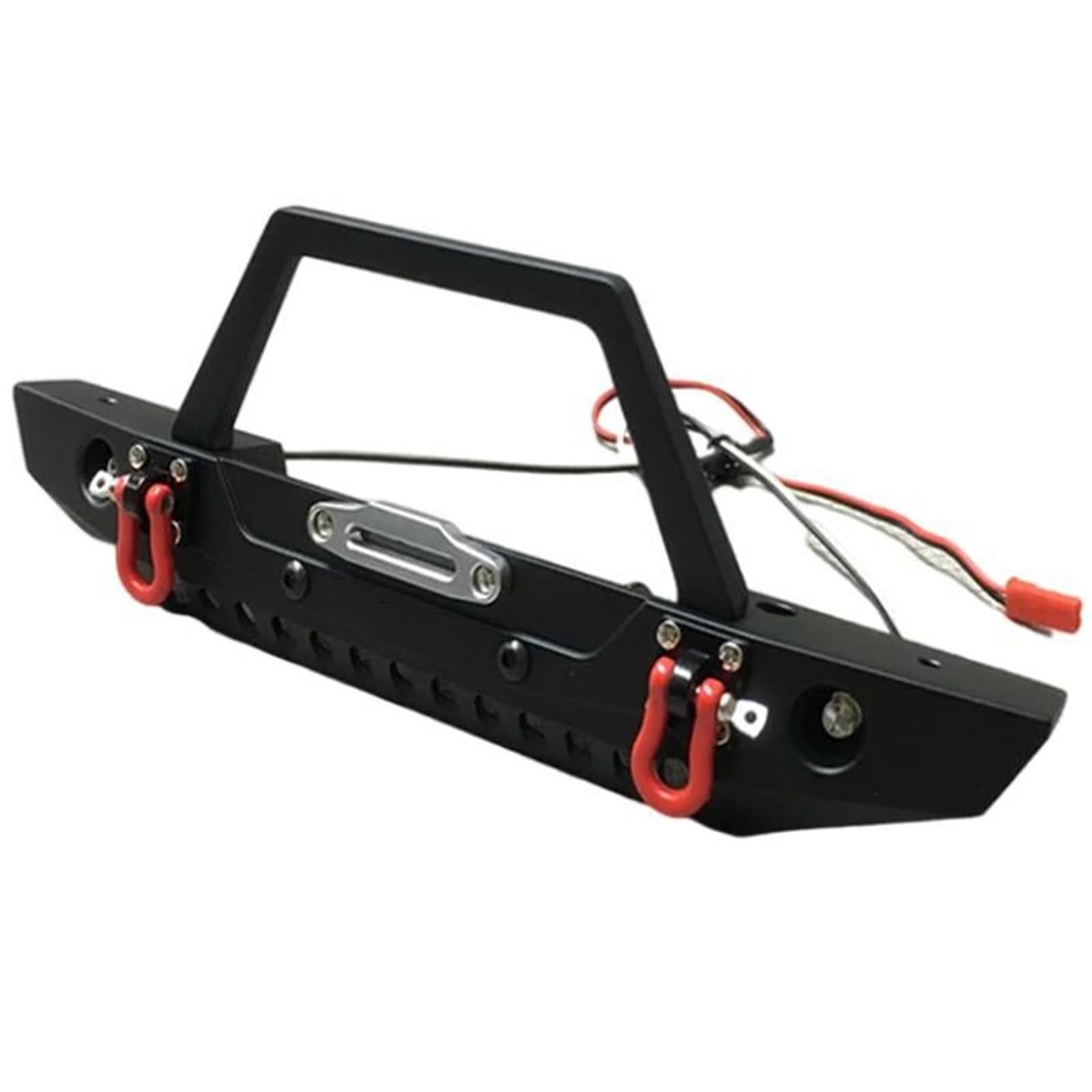 Per Axial Per SCX10 II 90046 Per Traxxas Per TRX4 1/10 Paraurti Anteriore Metallo RC Crawler Auto Aggiornamenti Parti Accessori Componenti RC Ricambi Modellismo