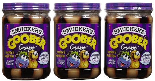 Smucker's Goober PB & Grape Jelly Stripes - 18 oz - 3 pk