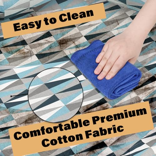 Orthopedic Dog Bed - Beds Bolster,Cooling Elevated Dog Beds with Metal Frame,Raised Dogs Bed for Dogs,Easy to Assemble,Up to 75 lbs,Medium - Image 5