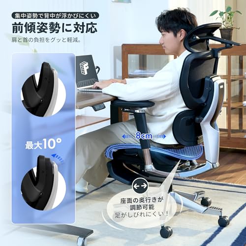 FLEXISPOT FLEXISPOT オフィスチェア C7 Morpher の商品画像 4