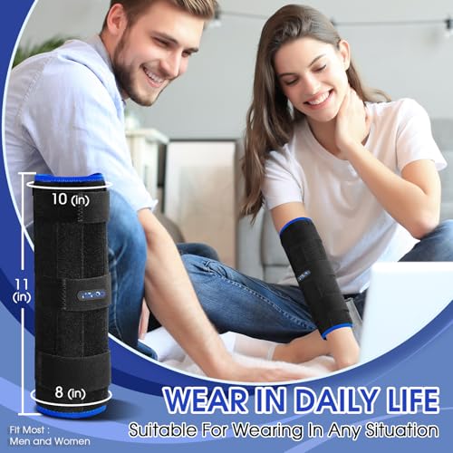 Elbow Brace for Pain Relief during Sleep - Comfortable Support for Ulnar Nerve Entrapment, Tendonitis, Sports Injuries, Arthritis, and Cubital Tunnel Syndrome