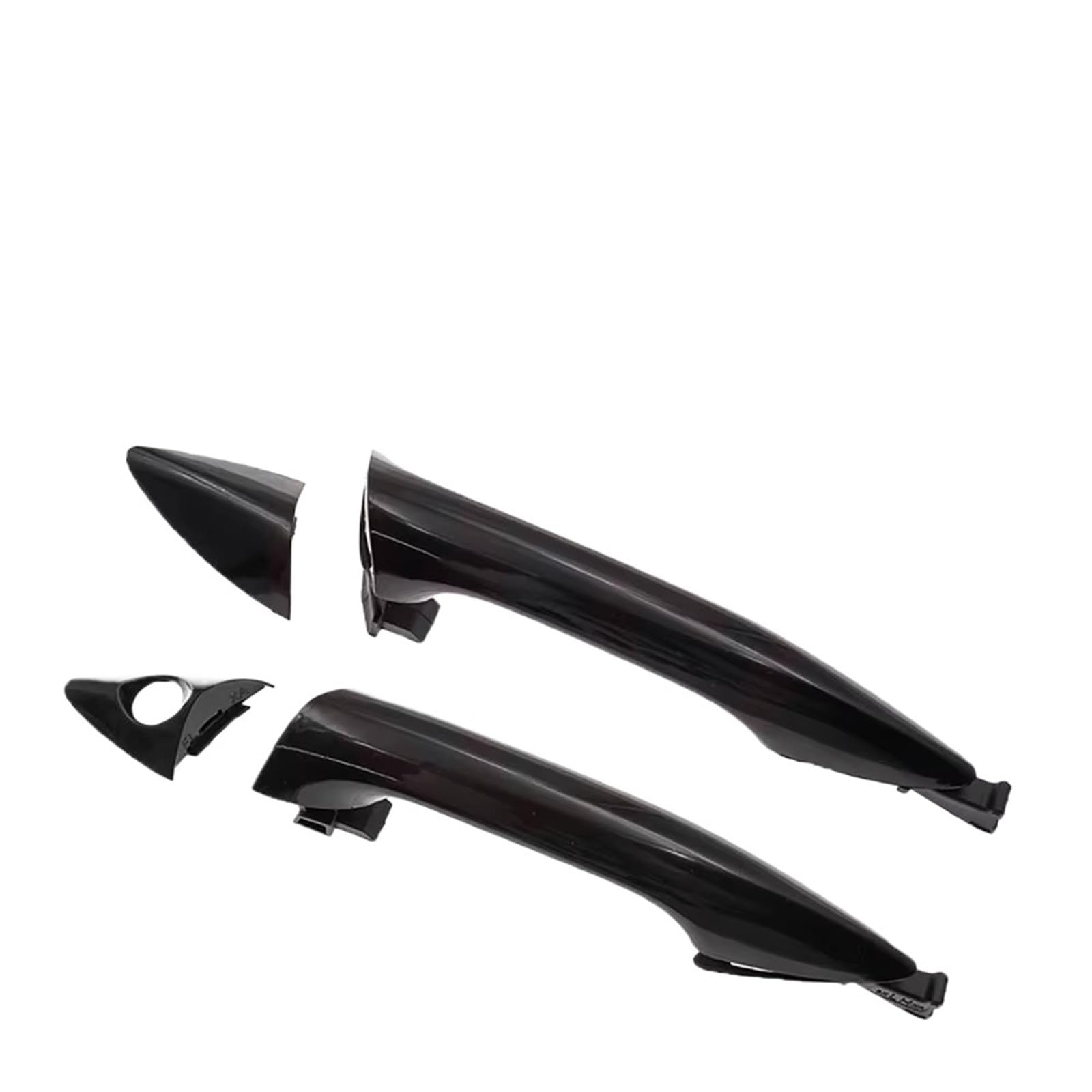 Qjahxkf Front Pair Replacement Exterior Door Handles Outer Outside Exterior Door Handle 826513X000 826613X000 836513X000 836613X000 For Hyundai For Elantra 2011-2016 Outer Handle(Front Pair)