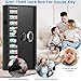 254 Keys Key Box Wall Mount with Digital Code, Heavy Duty Anti-Theft Key Lock Box with Side Drop Slot and Colorful Key Tags for Car Garage House Rental Office