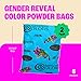 Chameleon Colors Blue & Pink Gender Reveal Powder Bags - Two 5 lb Bags - 1 Pink & 1 Blue Bag of Color Powder - For Baby Boy or Girl Gender Reveal - Easy-Open Bags - Easy Cleanup - Non-Toxic