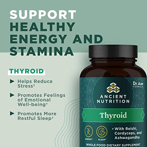 Ancient Nutrition Thyroid Support Capsules, Promotes Reduced Stress - image 3