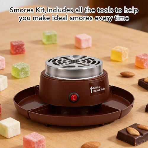 Máquina Eléctrica 2 en 1 para Smores y Fondue Tisch miniatura 7