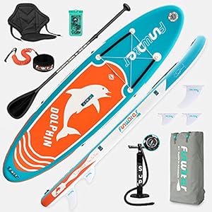 FunWater Tabla de surf de remo inflable con accesorios completos