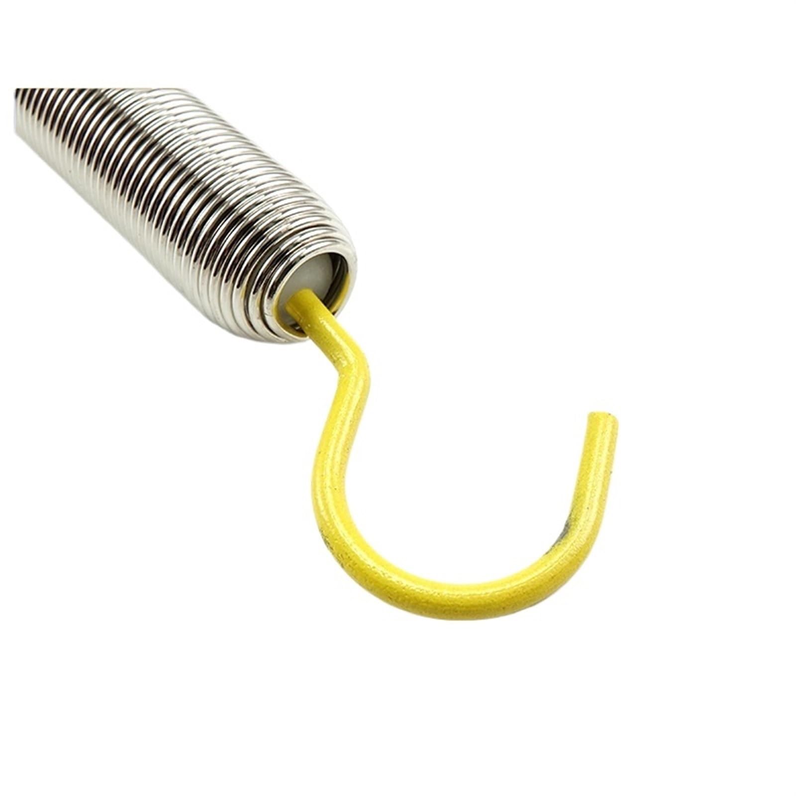 LYHYDMA Pilates Reformer Spring Accessories Pilates Reformer Extension Spring With Hook Pilate Equipment Yoga Music Wire Steel Tension Spring(Yellow)