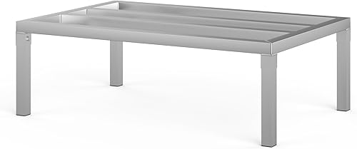 Miniatura 67 de 60" Long x 24" Wide Height: 12" Off The Floor Aluminum Dunnage Rack Storage in Restaurant, Kitchens and Garages and More!