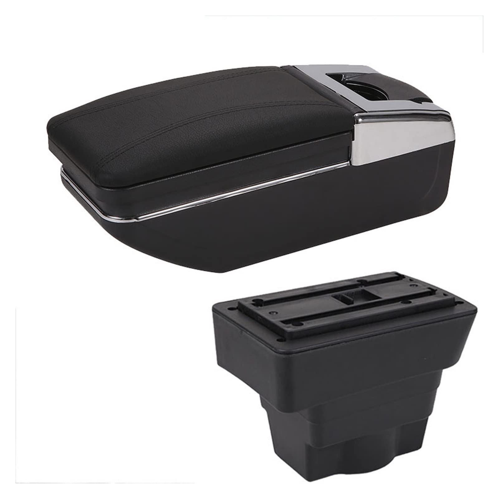 Auto Armsteun Hoess voor Opel Vauxhall Grandland X 2018 2019 2020 2021 2022 2023 2024 Auto Armsteun Box Cover Memory Foam Console Auto Armsteun Pad,B-32 * 16 * 5