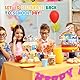 25 Stück Tortendeko Einschulung Schulkind Schulanfang Kuchendeko Zuckertüte Kuchen Deko ABC 123 Ballon Tortenaufsätze Torten Cupcake Muffin Topper für Junge Mädchen