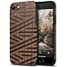 Produktbild Tasikar Kompatibel mit iPhone SE 2020 Hülle/iPhone 7 Hülle/iPhone 8 Hülle Holz Design Hybrid Handyhülle Weiche Schutzhülle Case (Leder & Holz)