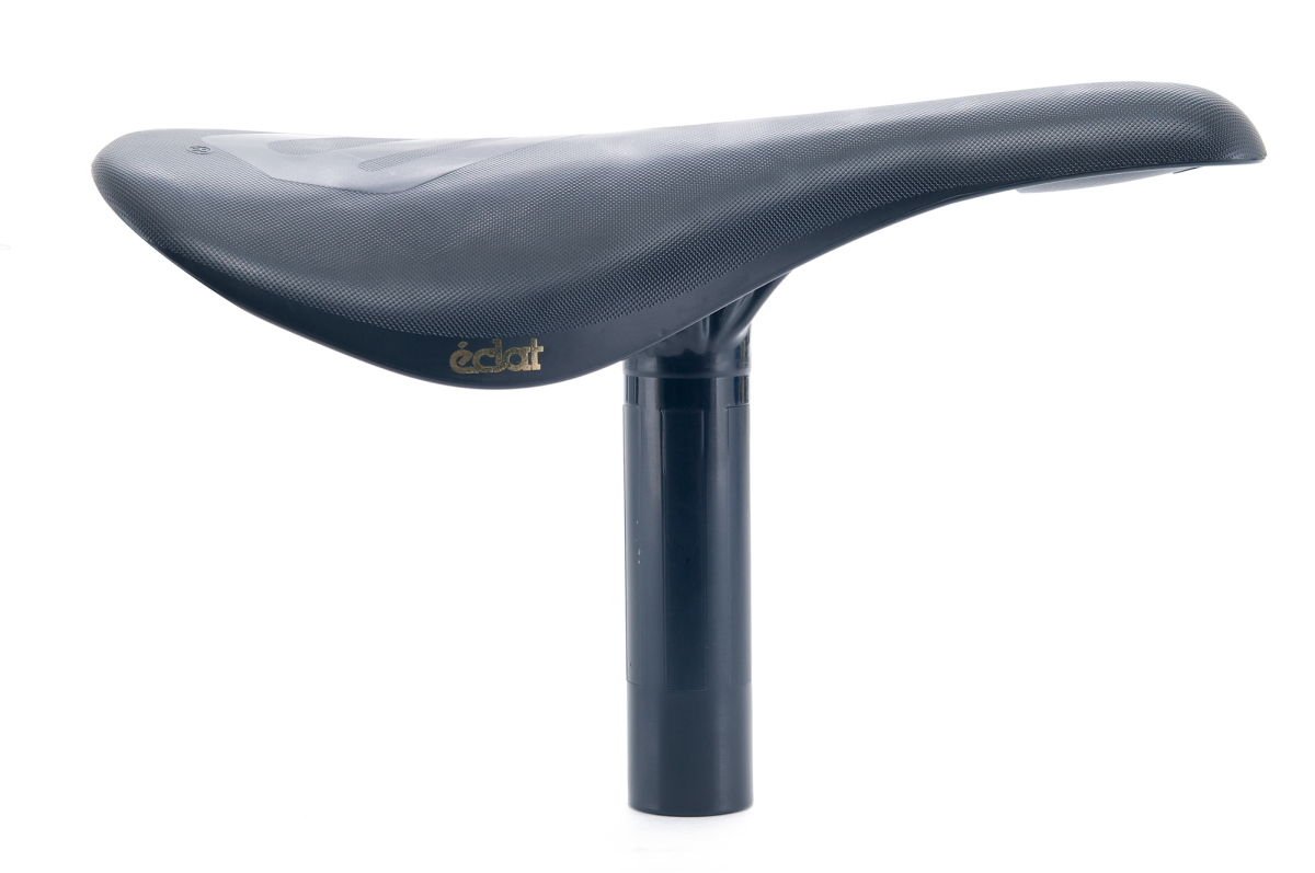 SEAT LIGHTWEIGHT SADDLE & BUILT IN 25.4mm SEATPOST BLACK