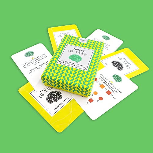 Image of NPW-USA Pocket IQ Test Cards, 60-Cards