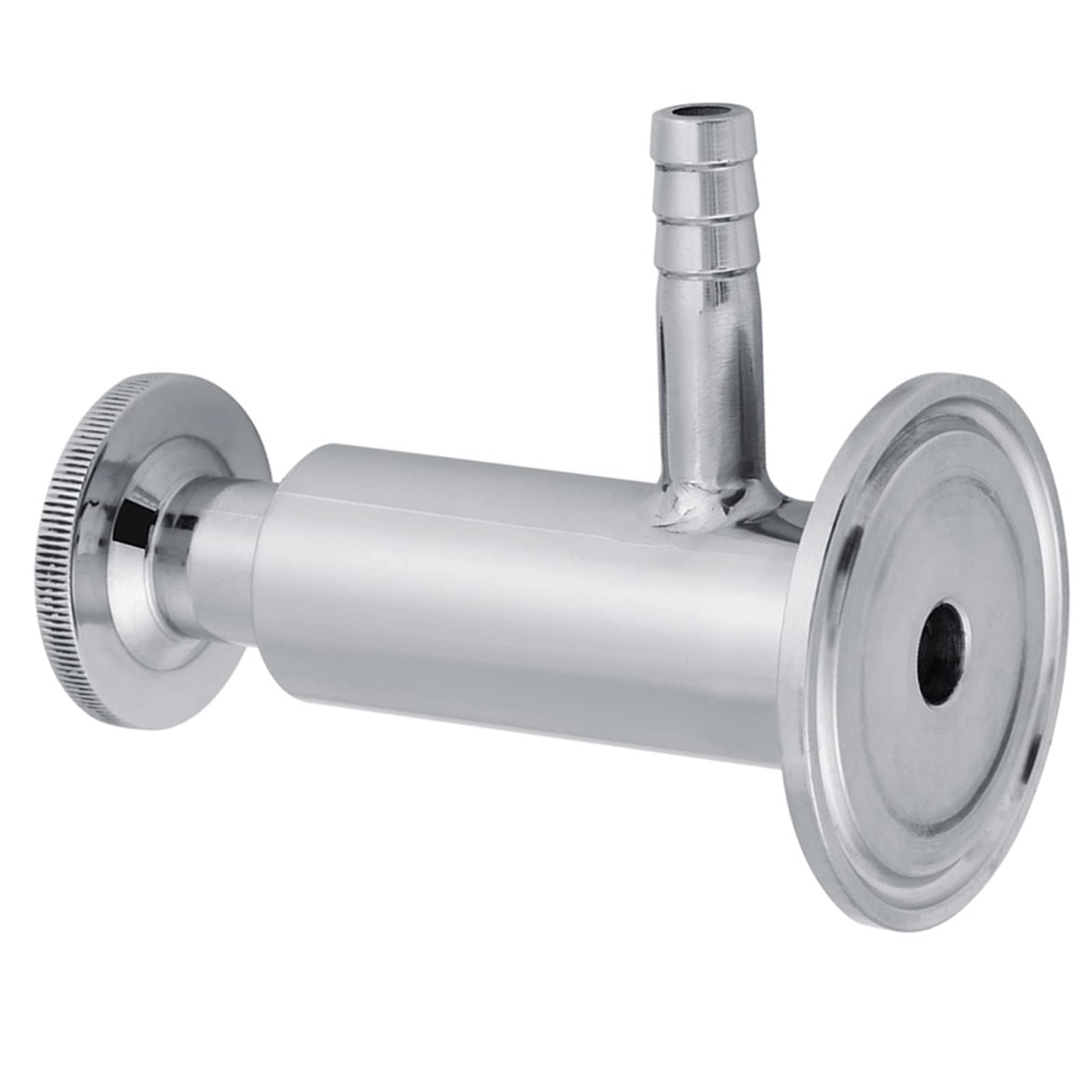 Tri-Clamp Probenahmeventil aus Edelstahl SUS304 für Milchprodukte Lebensmittel und Chemische Industrie mit Elliptischem Griff und Einfacher Bedienung