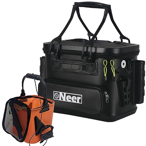 Neer バッカン タックルボックス 28L ロッドホルダー付き