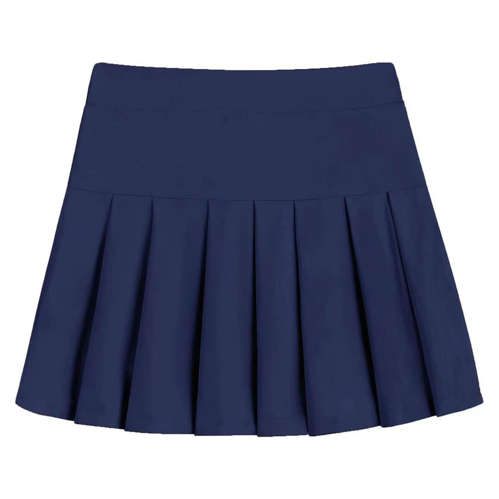 Falda de tenis plisada para niñas, falda atlética de cintura alta para correr, uso casual, faldas deportivas transpirables de secado rápido para niños y adolescentes