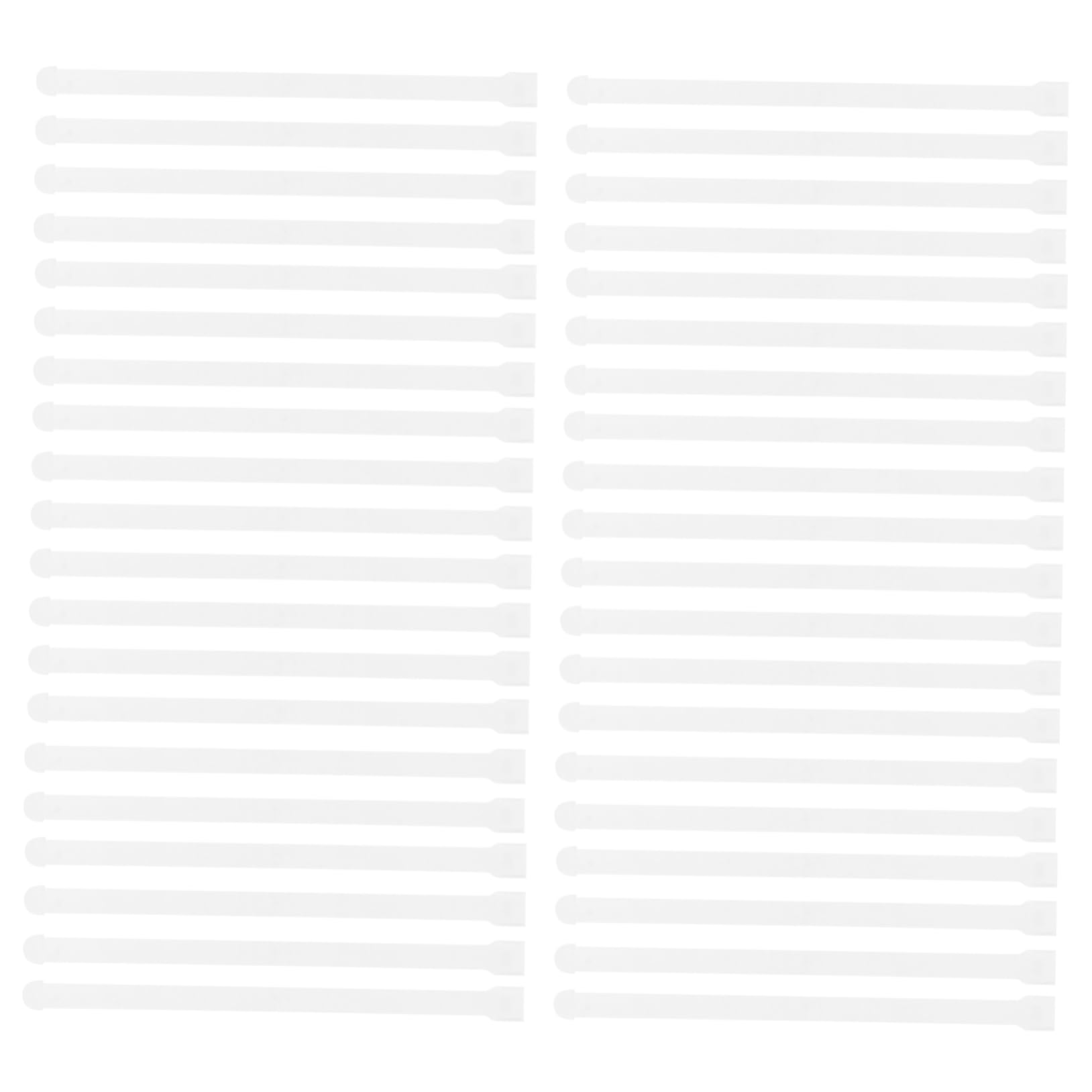 PRETYZOOM 100pcs Vertical Blinds Connectors Curtain Track Roller Accessories for Home Office Use Compatible Various and Colors