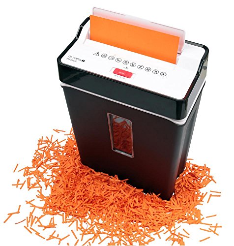 Olympia - PS 53CC Aktenvernichter Schwarz – Papiervernichter bis zu 6 Blätter gleichzeitig -...