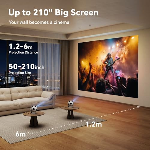 Smart 1080p Movie Projector
