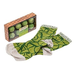 Brussel Sprout Mania Mini Mand Gift (8-11 Brussel Sprout Socks) Novelty Kerstmis Gift van de Chocolade door Martin’s Chocolatier
