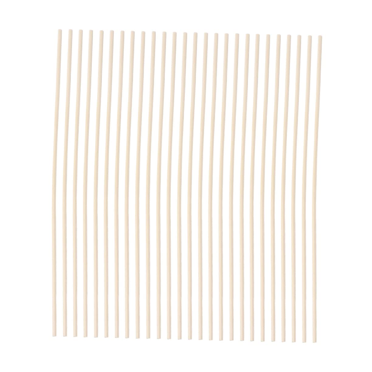 RORPOIR Natural Aroma Sticks Set of 60 Rattan Diffuser Sticks Essential Oil Fragrance