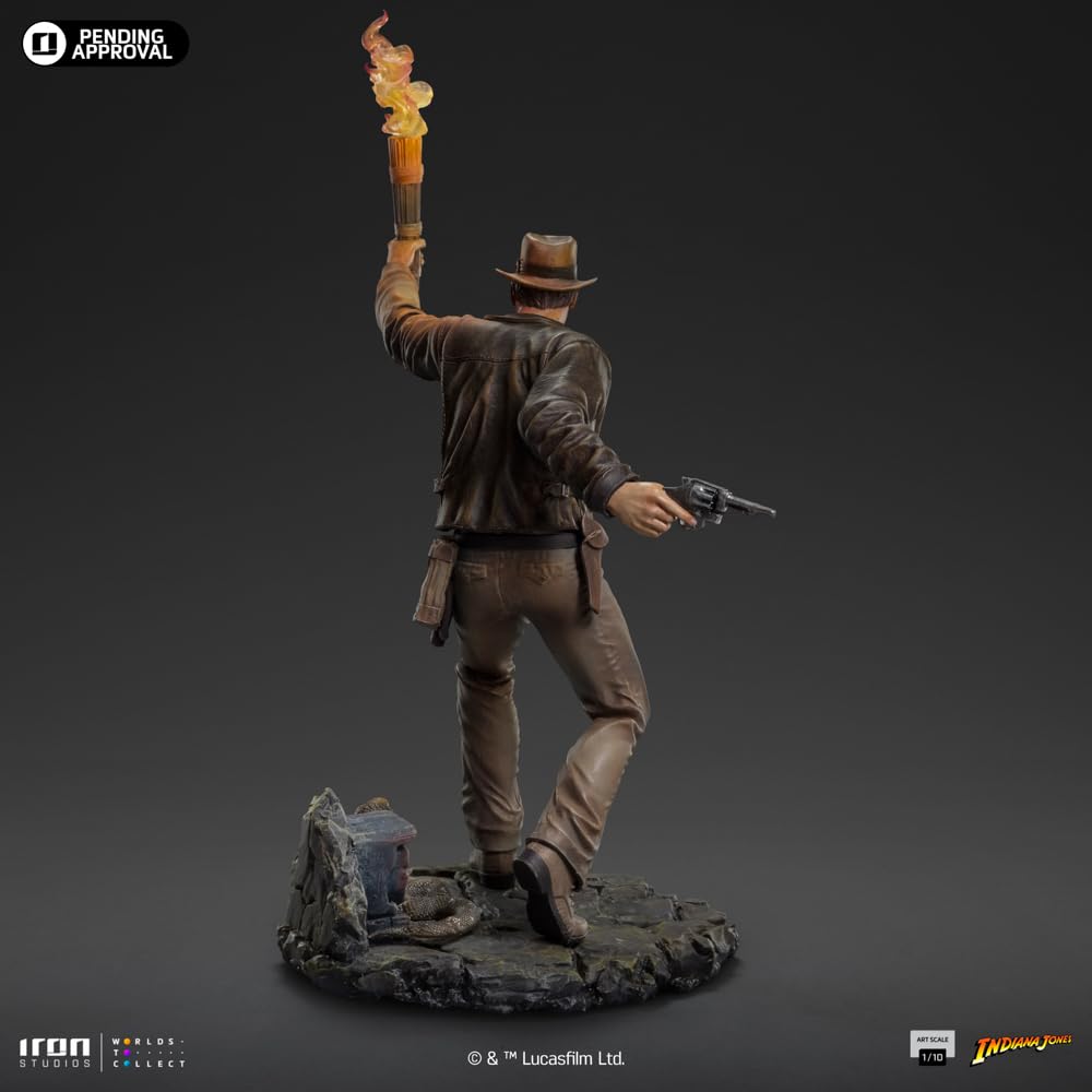 Iron Studios Indiana Jones - Indiana Jones - Scala artistica 1/10 Polystone Multicolore 25,4 cm