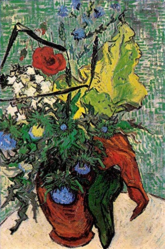 Peintures sur toile Fleurs sauvages Van Gogh pour salon élégant