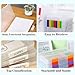 ZILAMGOO 6 Pcs Clear Plastic Document Storage Box, A4 File Box Paper Organizers Holder, Paper Storage Containers with Buckle for Document Magazine File Photo(12.4 x 9.84 x 1.18 in)