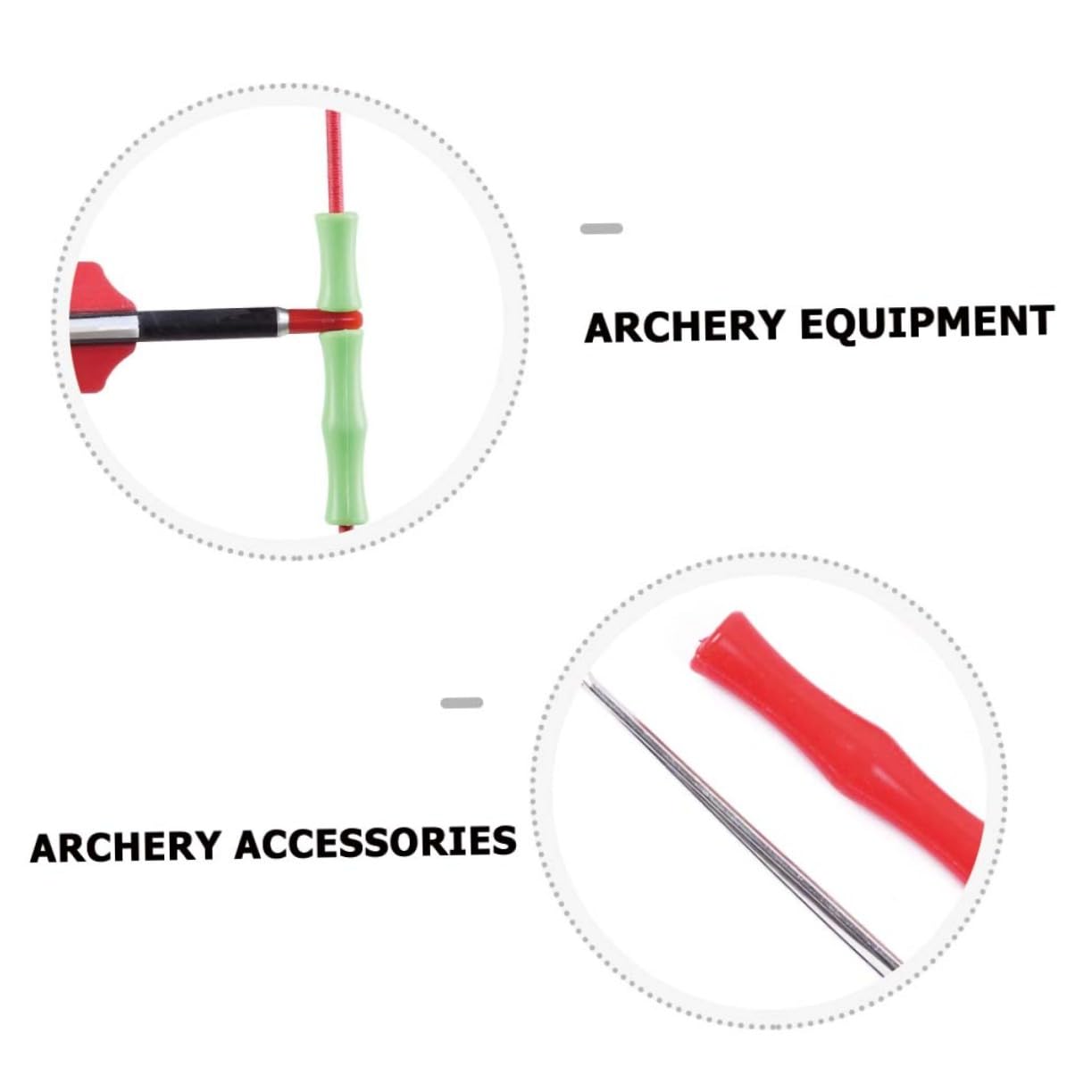 OHPHCALL 5 Sets Finger Saver for Silicone Bowstring Protector Finger Saver Accessories Bowfishing Kit