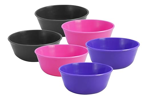 Sigma 500 Microwave Safe Multipurpose Bowls, Set of 6, Violet Color