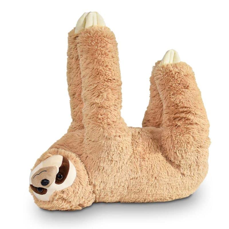 mikamax Sloth Pillow – XL – Faultier Kuscheltier – XXL Kuscheltier – Teddy – Babyshower - Babyparty Geschenke – Super Weich - 60 cm – 23.5 Inch