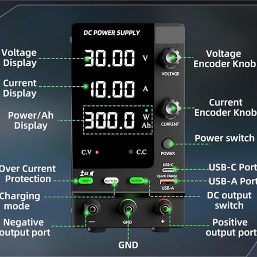 Alimentation à découpage variable pour aménager votre bureau de test