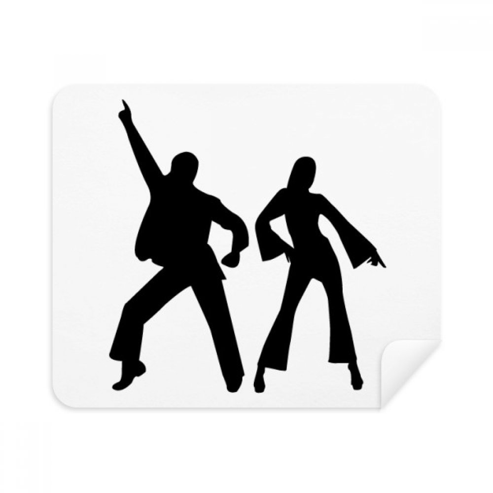 Dancer Sports Duet Dance Performance Cleaning Cloth Screen Cleaner 2pcs Suede Fabric