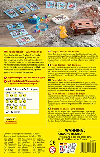 HABA 305297 - Funkelschatz – Das Drachen-Ei, Sammelspiel ab 6 Jahren; neue Spielvariante kombinierbar mit Funkelschatz… – Bild 3