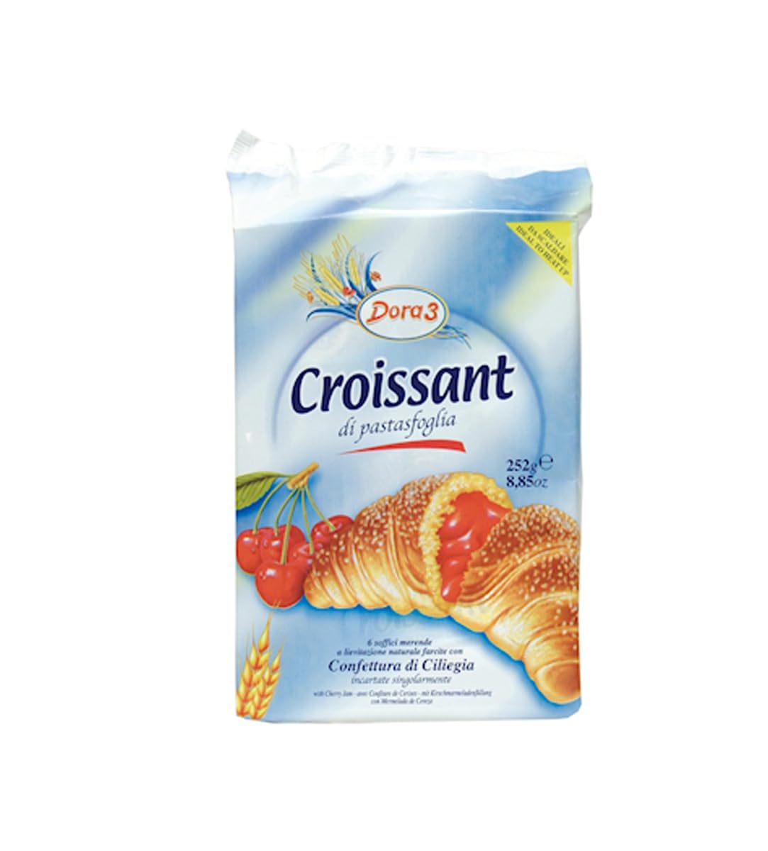 Antonelli Croissants with Cherry Filling 400g